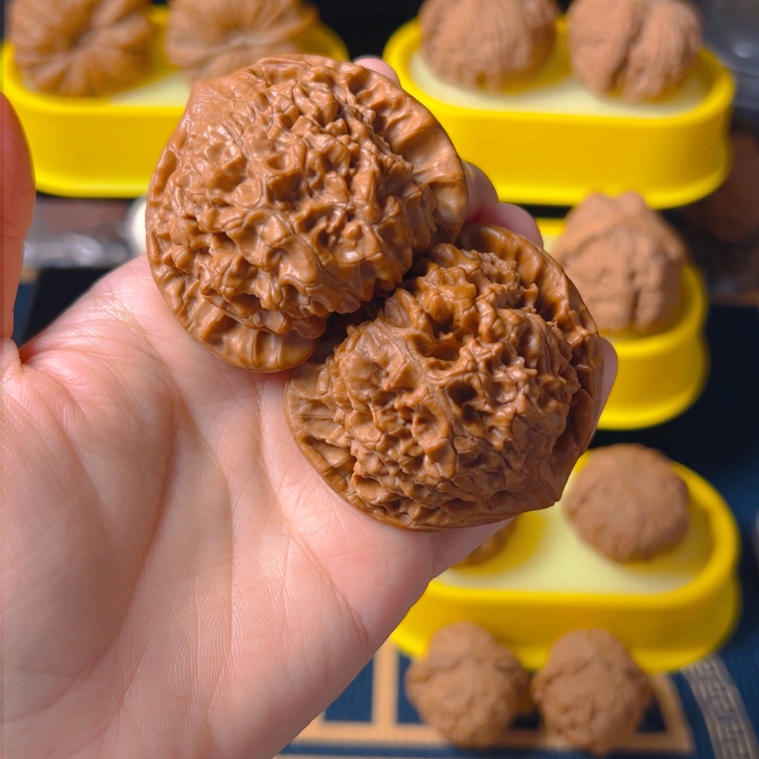 文玩核桃把件官帽