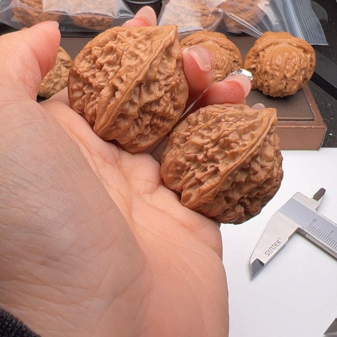 文玩核桃把件鸡心37