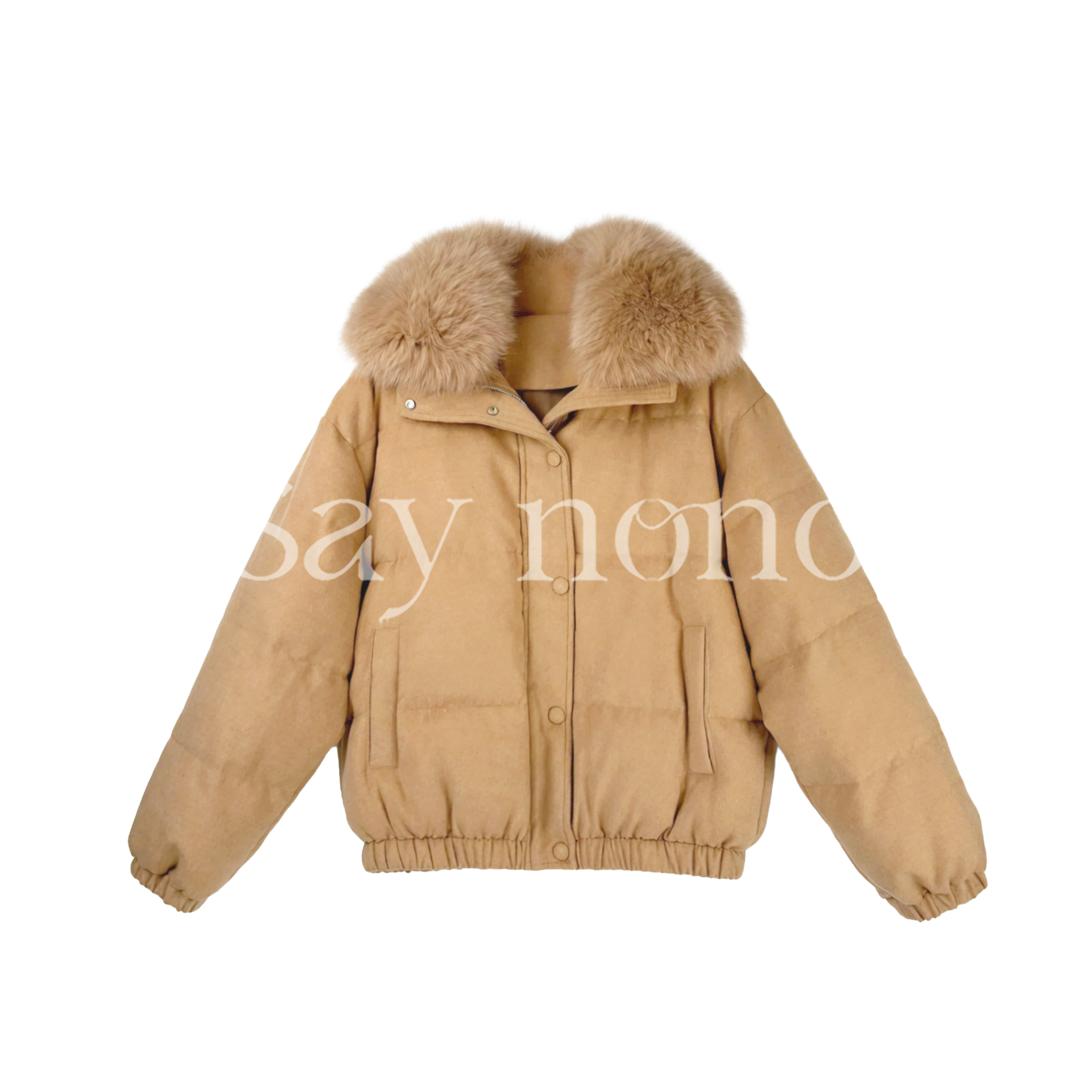 懒猫nono│带手套显瘦百搭白鹅绒短款保暖外套GG1201AY/gl1659dy