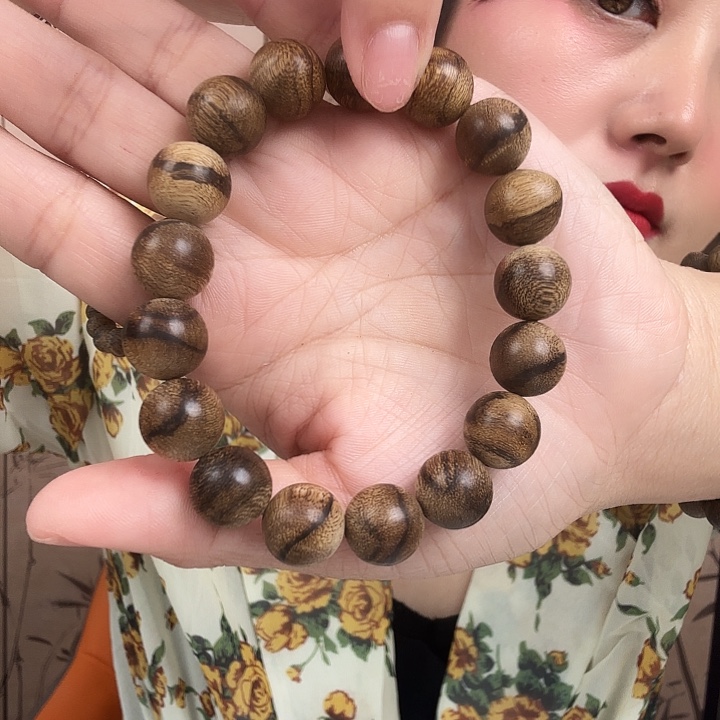 沉香手串1.2文莱单圈多样性发一