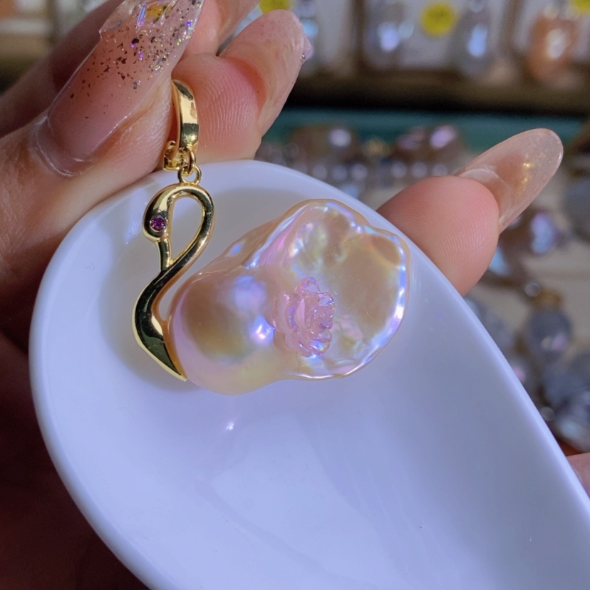 【闪购商品】淡水珍珠天然淡水珍珠合金