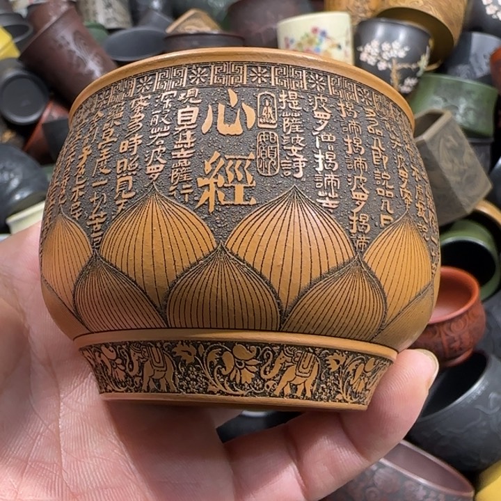茶杯紫砂全手工制作工艺
