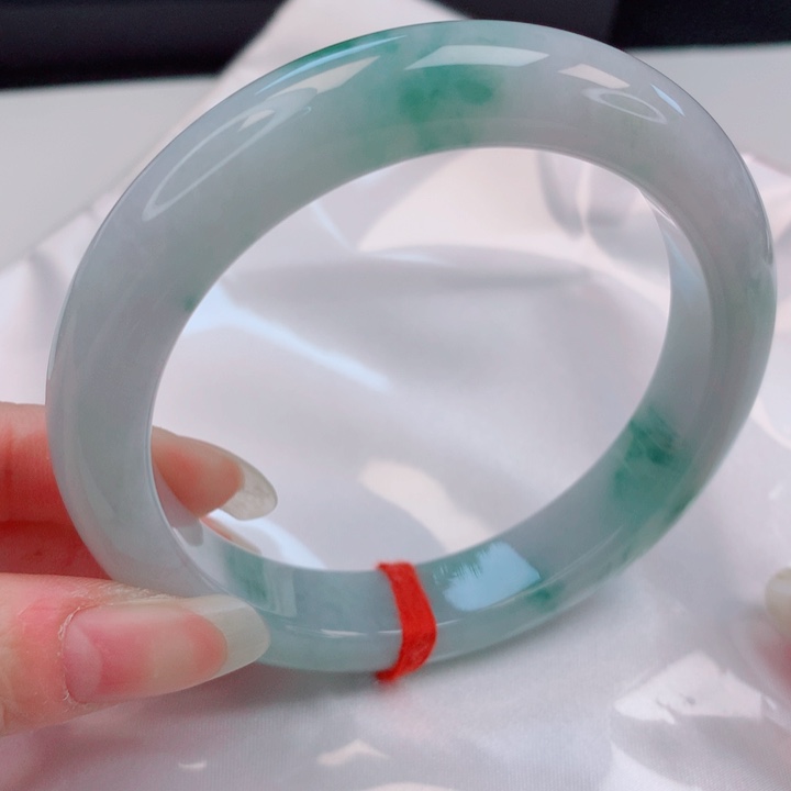 未镶嵌手镯翡翠61圈