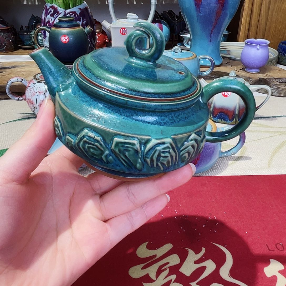 壶禹州钧瓷艺术作品