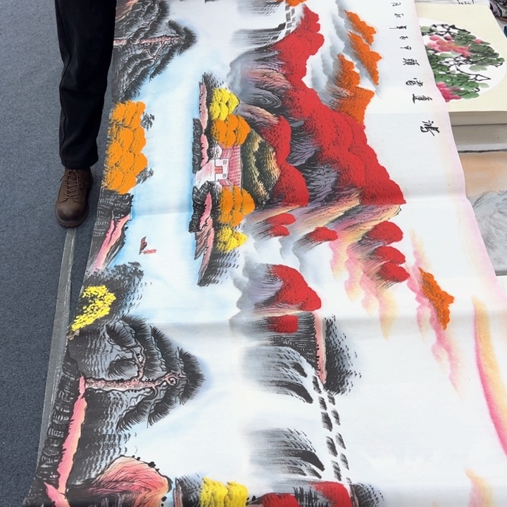 国画纯手绘作品欣赏图