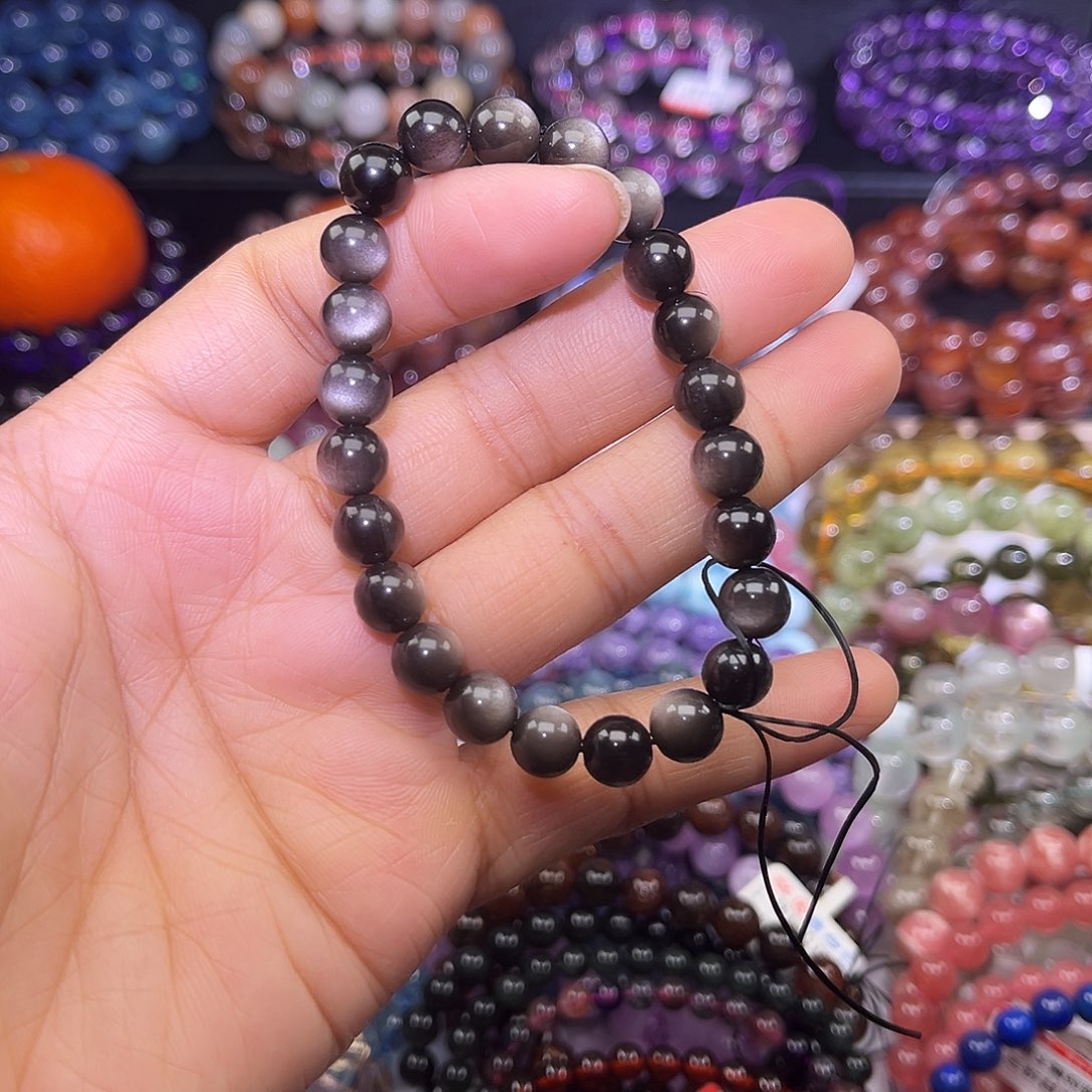 发晶未镶嵌手链天然水晶未镶嵌