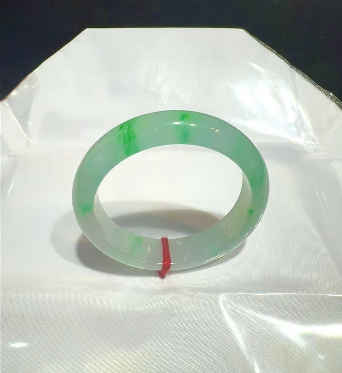 天然缅甸翡翠，手镯