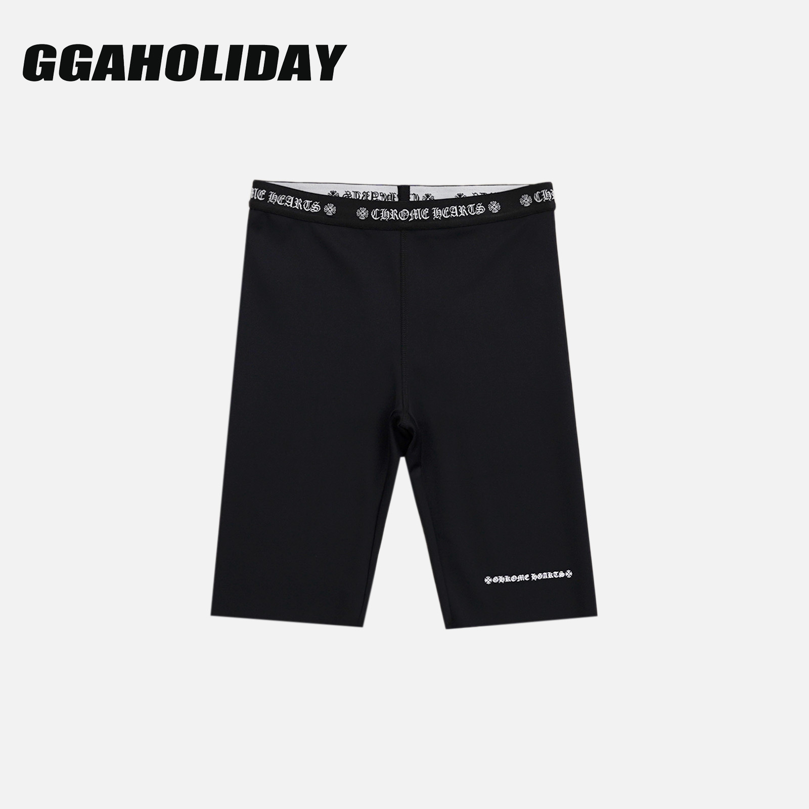 【上新】GGAHOLIDAY舒适百搭弹力运动休闲打底裤瑜伽裤中裤-153037