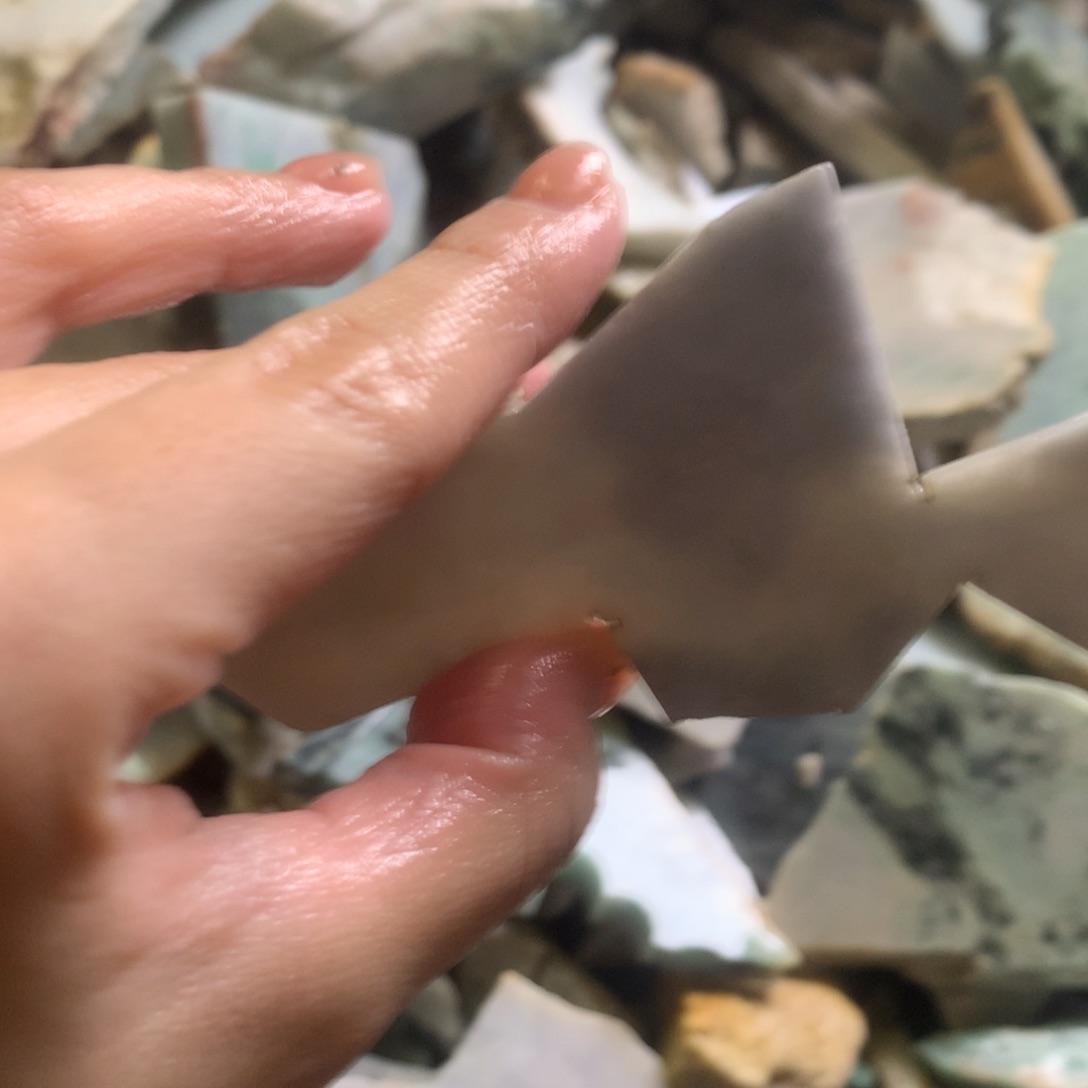 翡翠颈饰未镶嵌缅甸翡翠