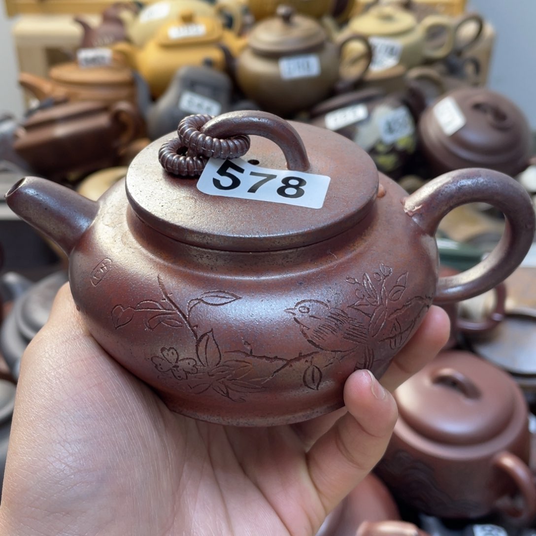 紫砂茶壶紫砂微瑕
