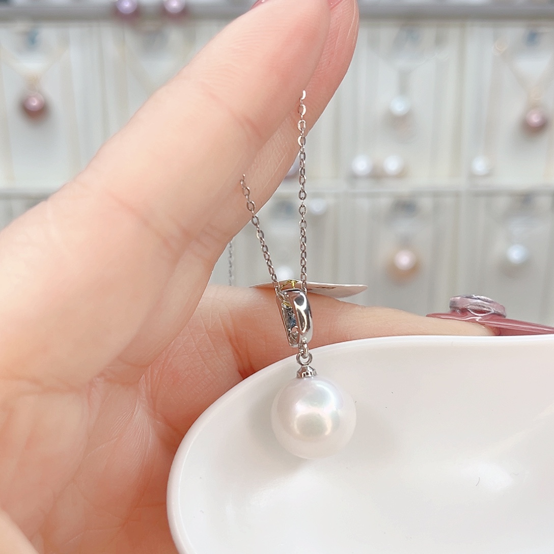 淡水珍珠合金吊坠(赠链)