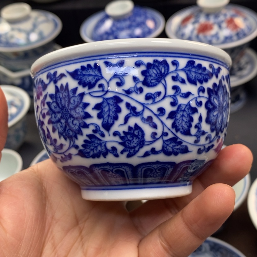 【闪购商品】景德镇青花主人杯