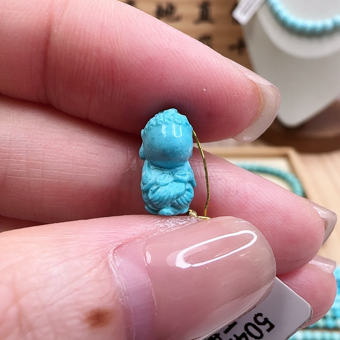 绿松石未镶嵌X 7 高瓷蓝无相卡13