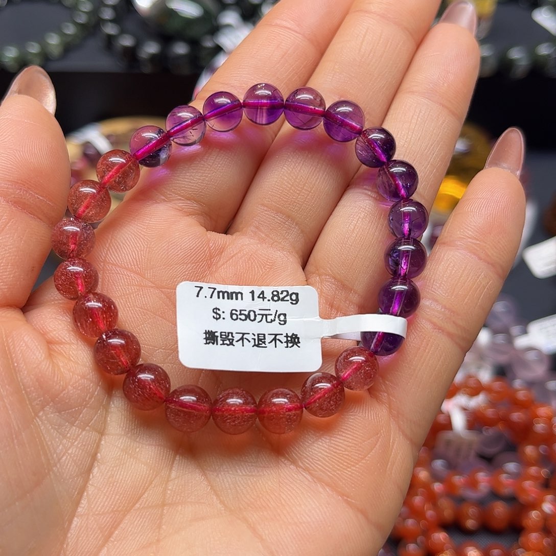 水晶手链未镶嵌手链