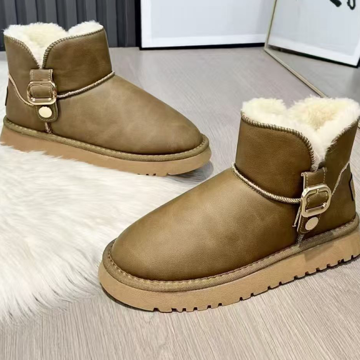 2028 新款加厚加绒冬季女款雪地靴