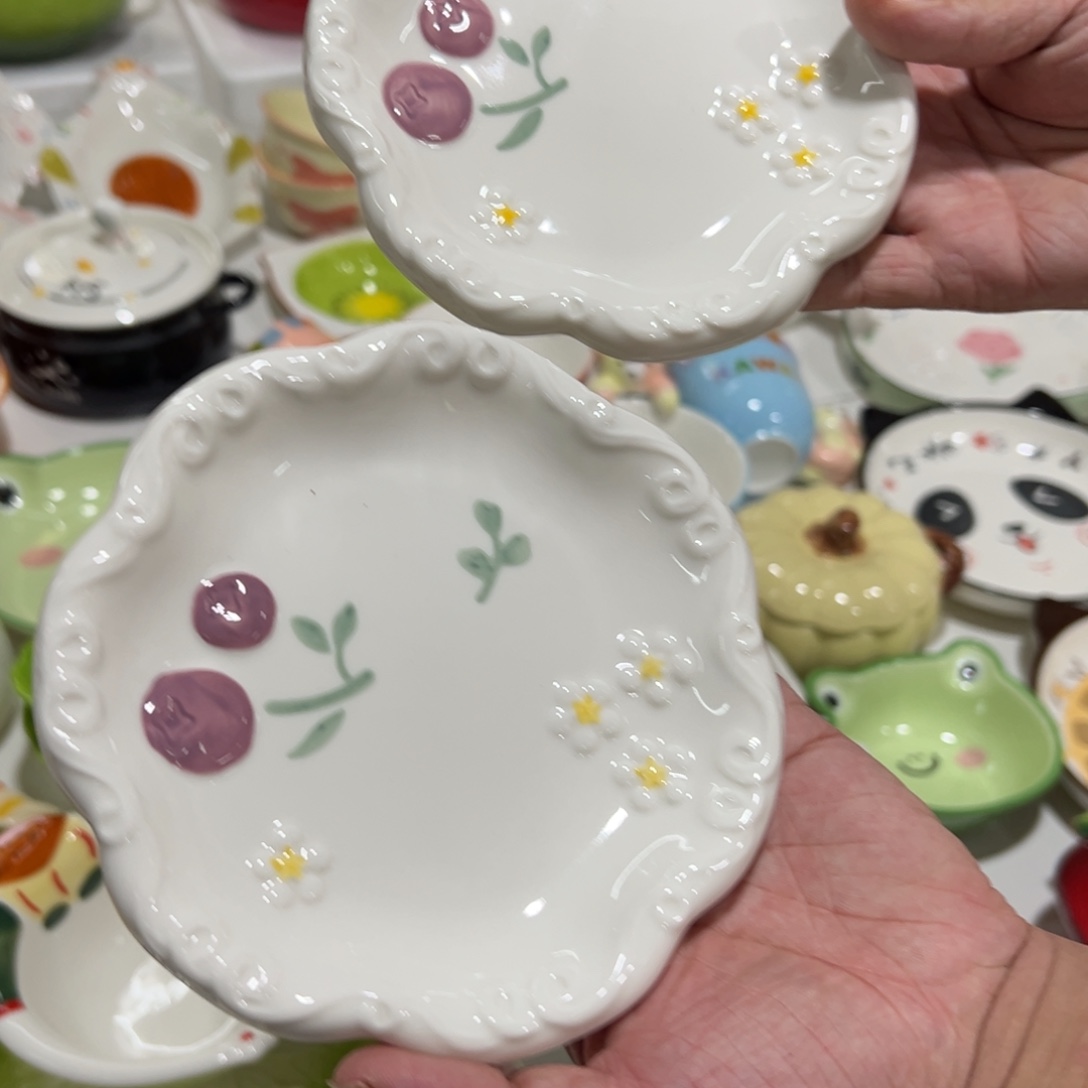瓷片高温陶瓷釉下彩正品