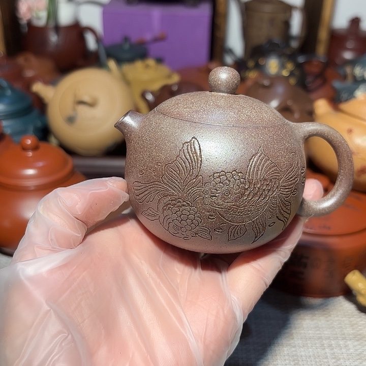 茶壶紫砂原矿宜兴紫砂