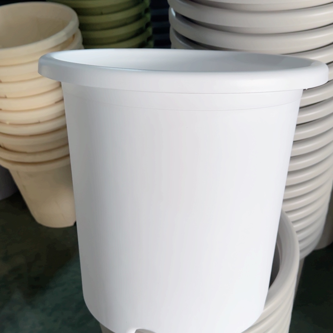 树脂四季8#带拖纯白5套