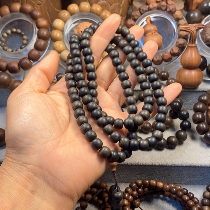 风***7手串/手链檀香木老山檀奶香味阴沉沉水微瑕