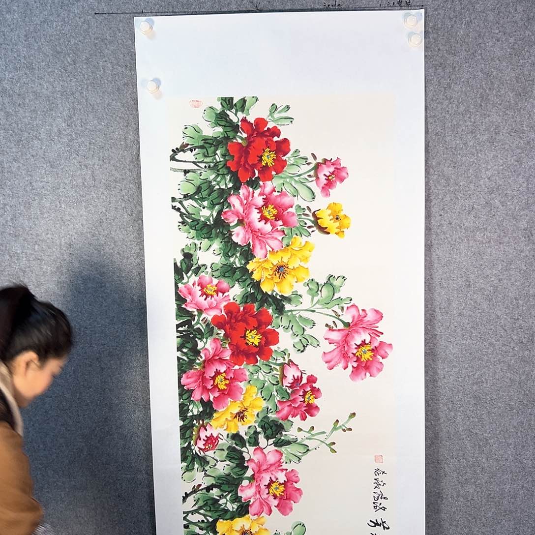 国画402 牡丹等植物资源和野生