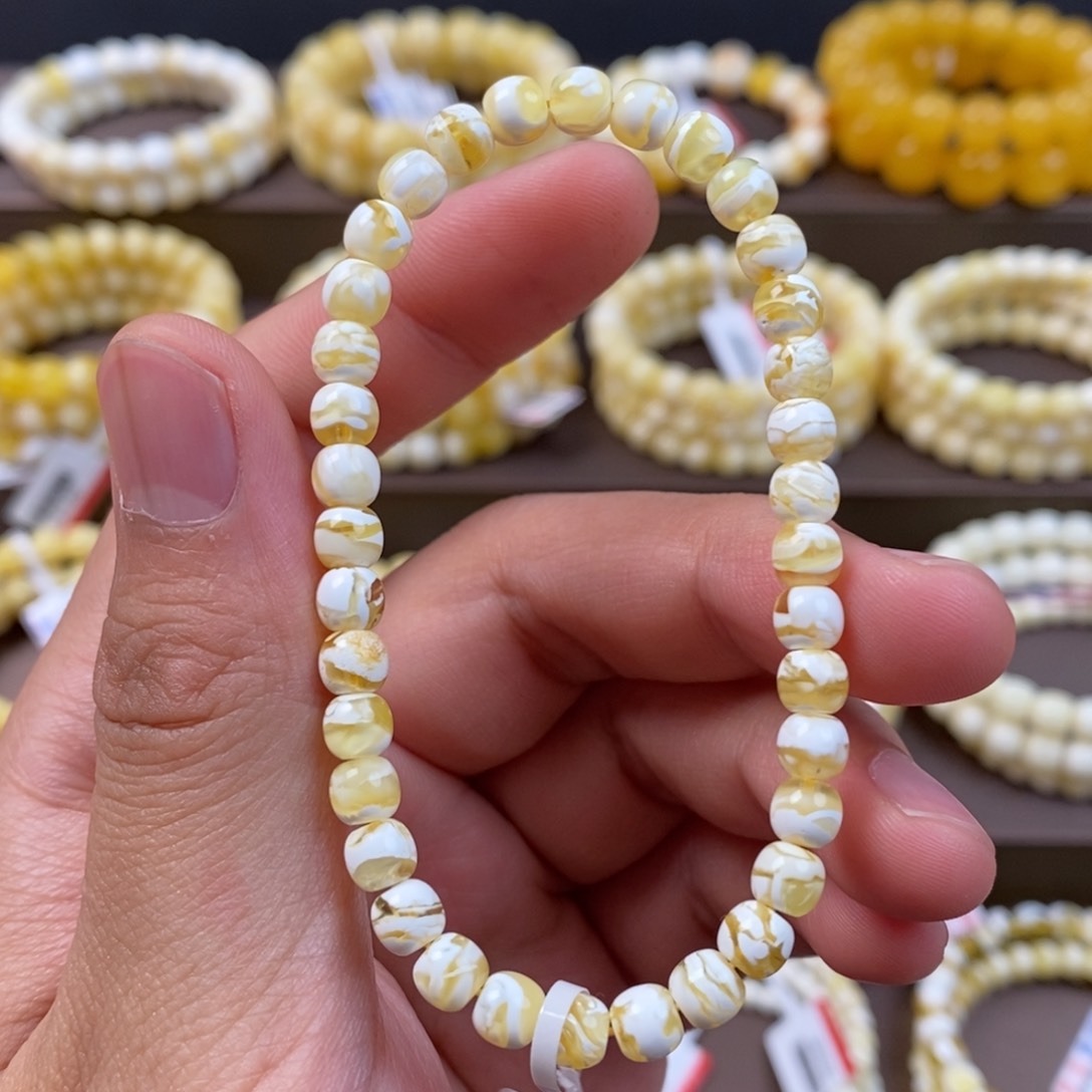 蜜蜡珠宝奇石未镶嵌5.5mm