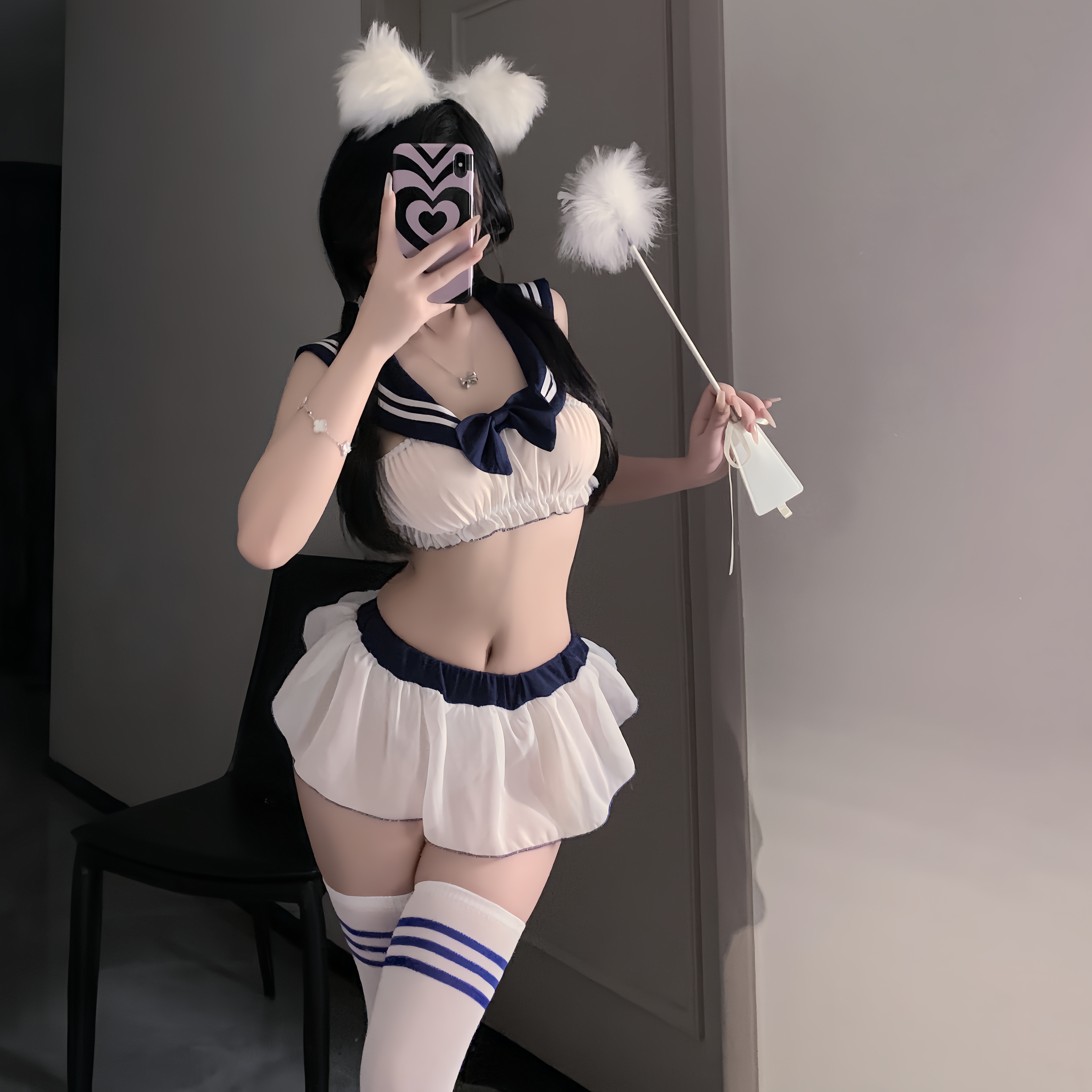 学院风甜美可爱性感制服水手服套装萝莉风日系学妹动漫jk超短裙