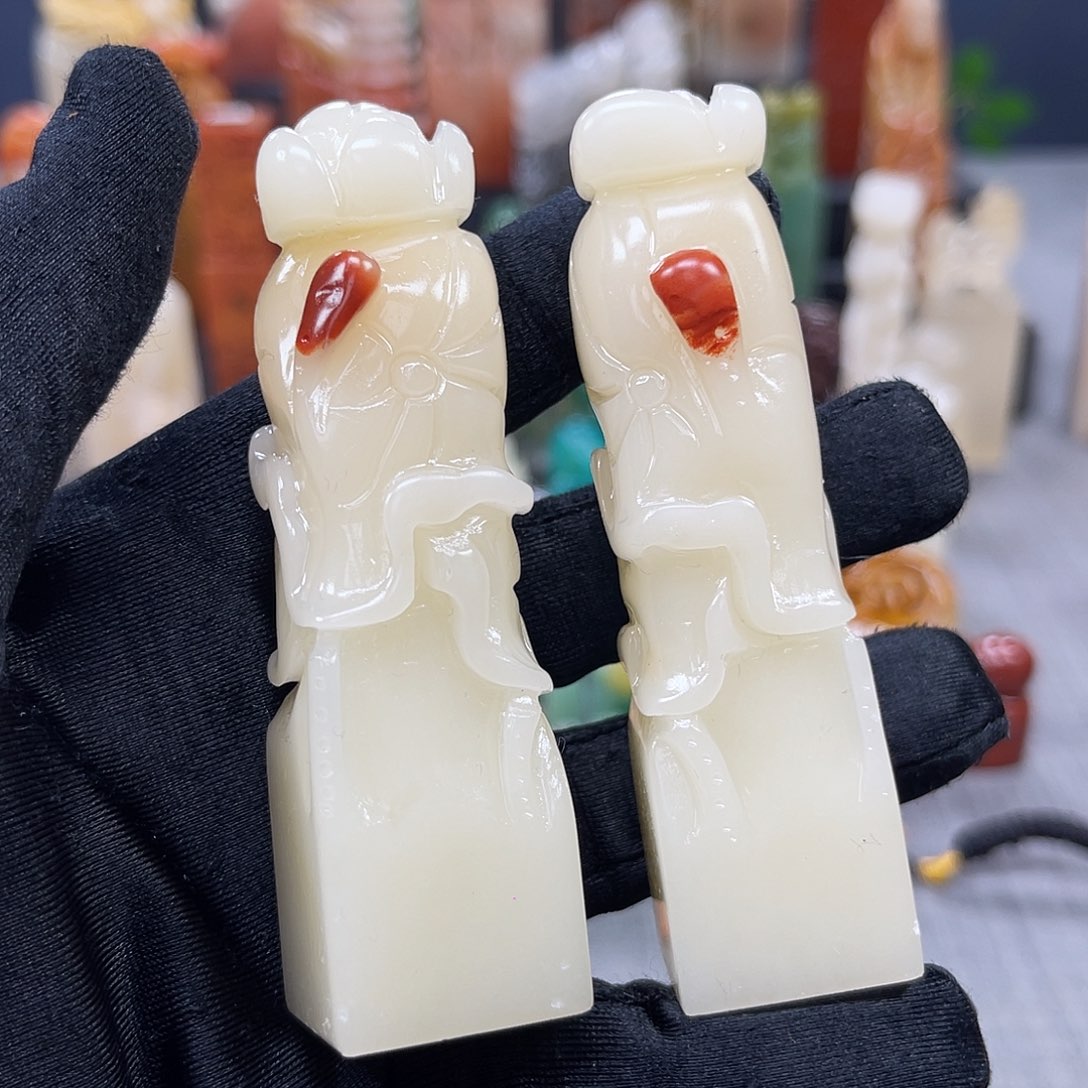 巴林石印石包邮包刻2698