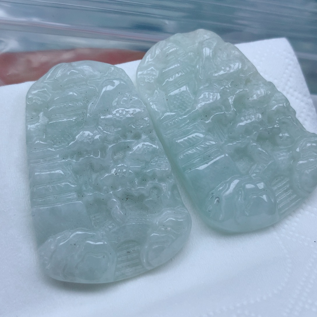 翡翠未镶嵌吊坠(不含链)翡翠