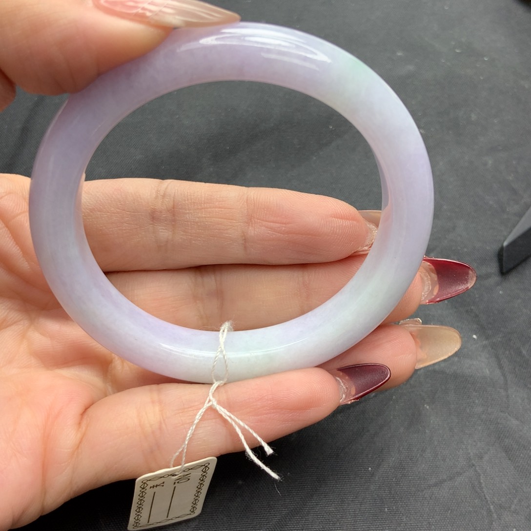 翡翠手镯（贵妃镯）未镶嵌54:5圈口