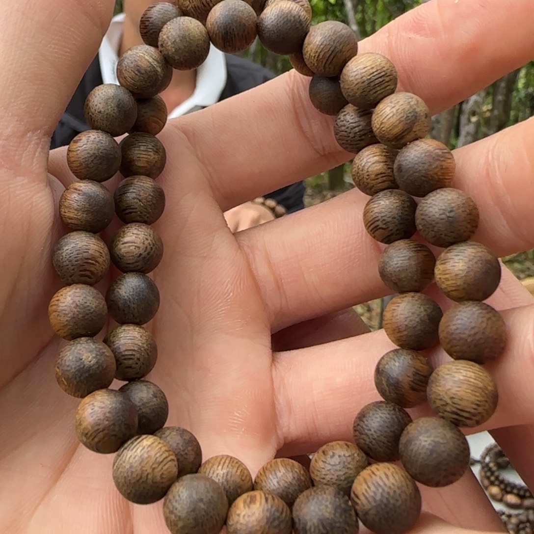 奇楠沉香手串卡0.8两串11.9g