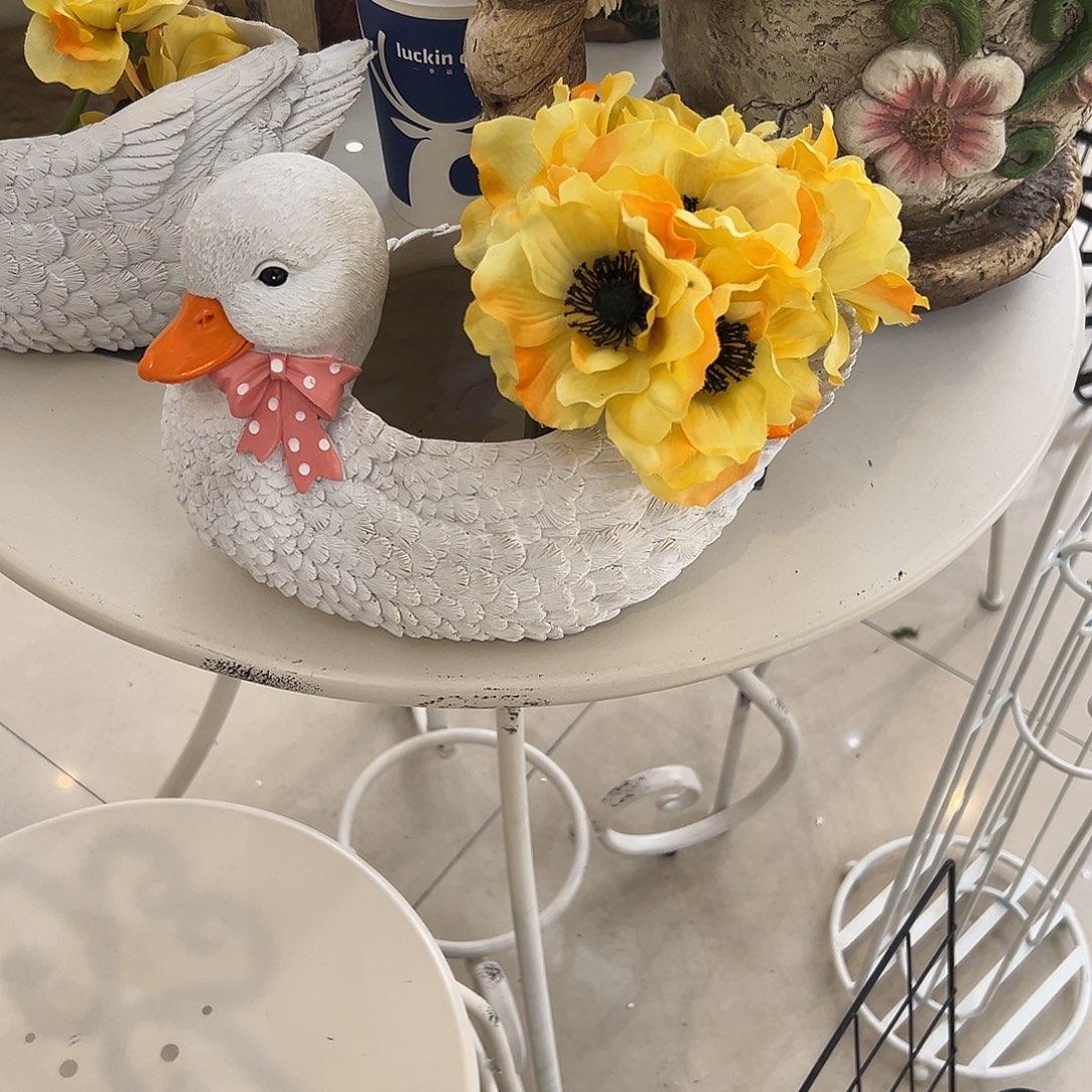 花园摆件红红火火