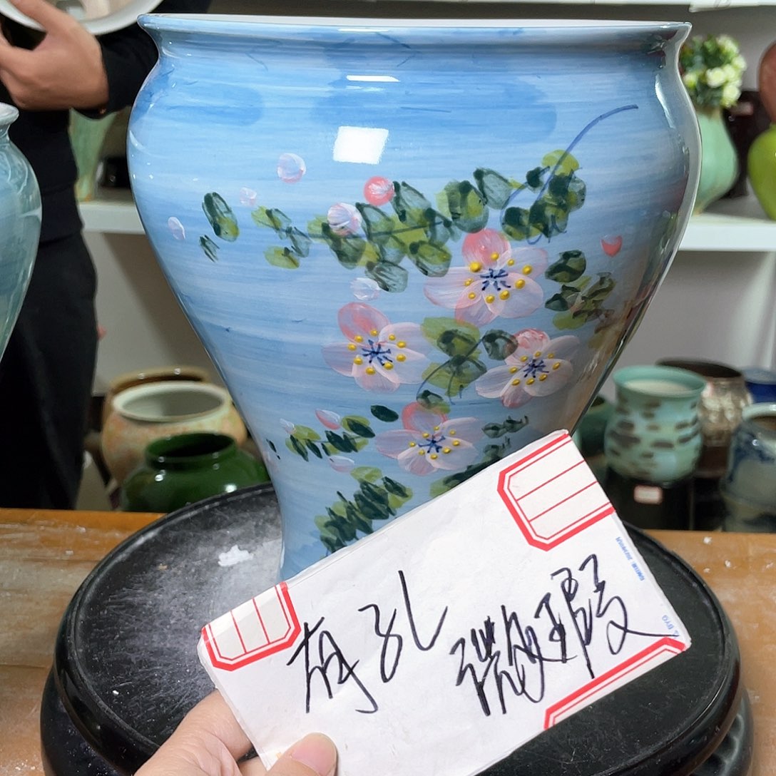 景德镇陶瓷高温花盆