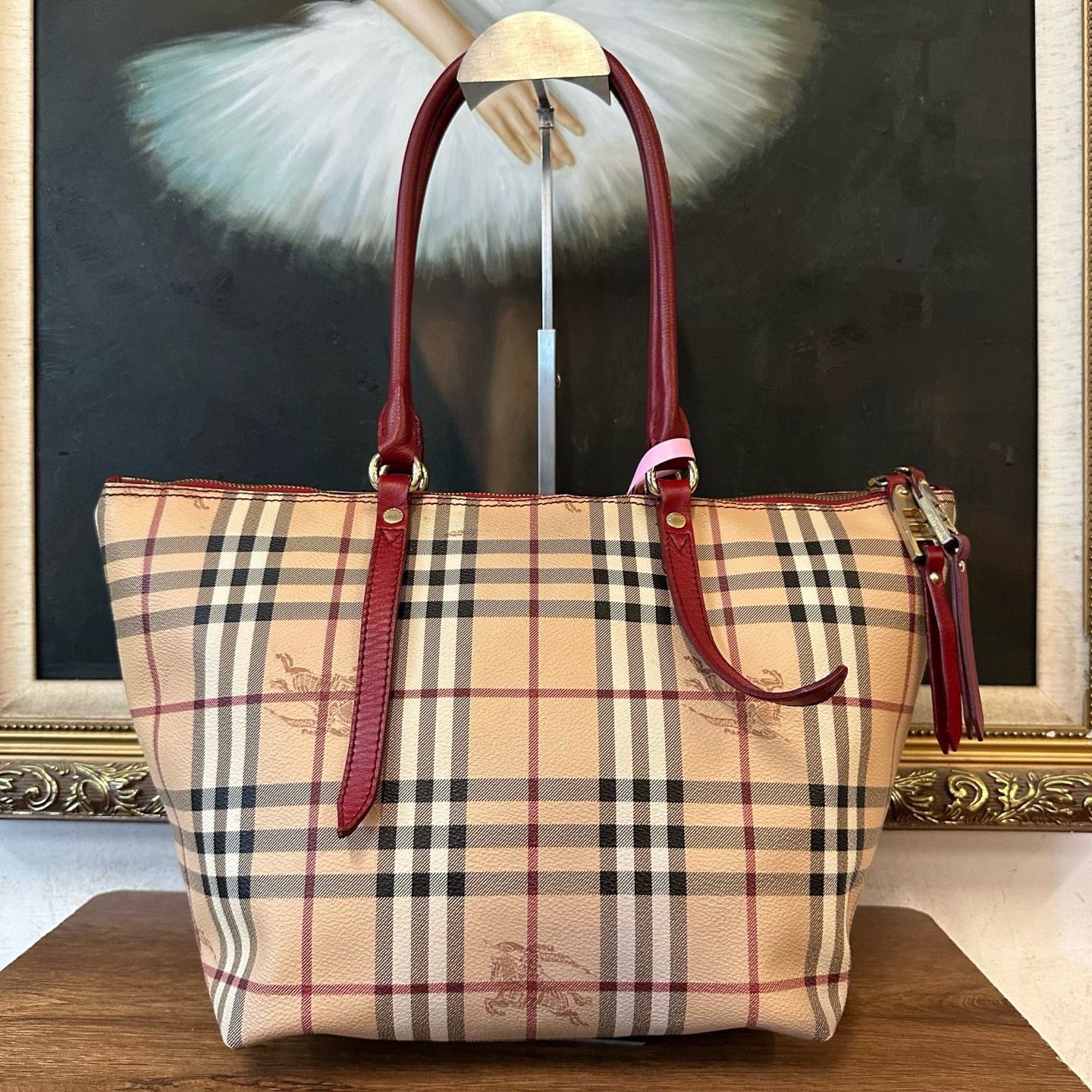95新 BURBERRY/博柏利 巴宝莉单肩包/004951/尺寸29*23