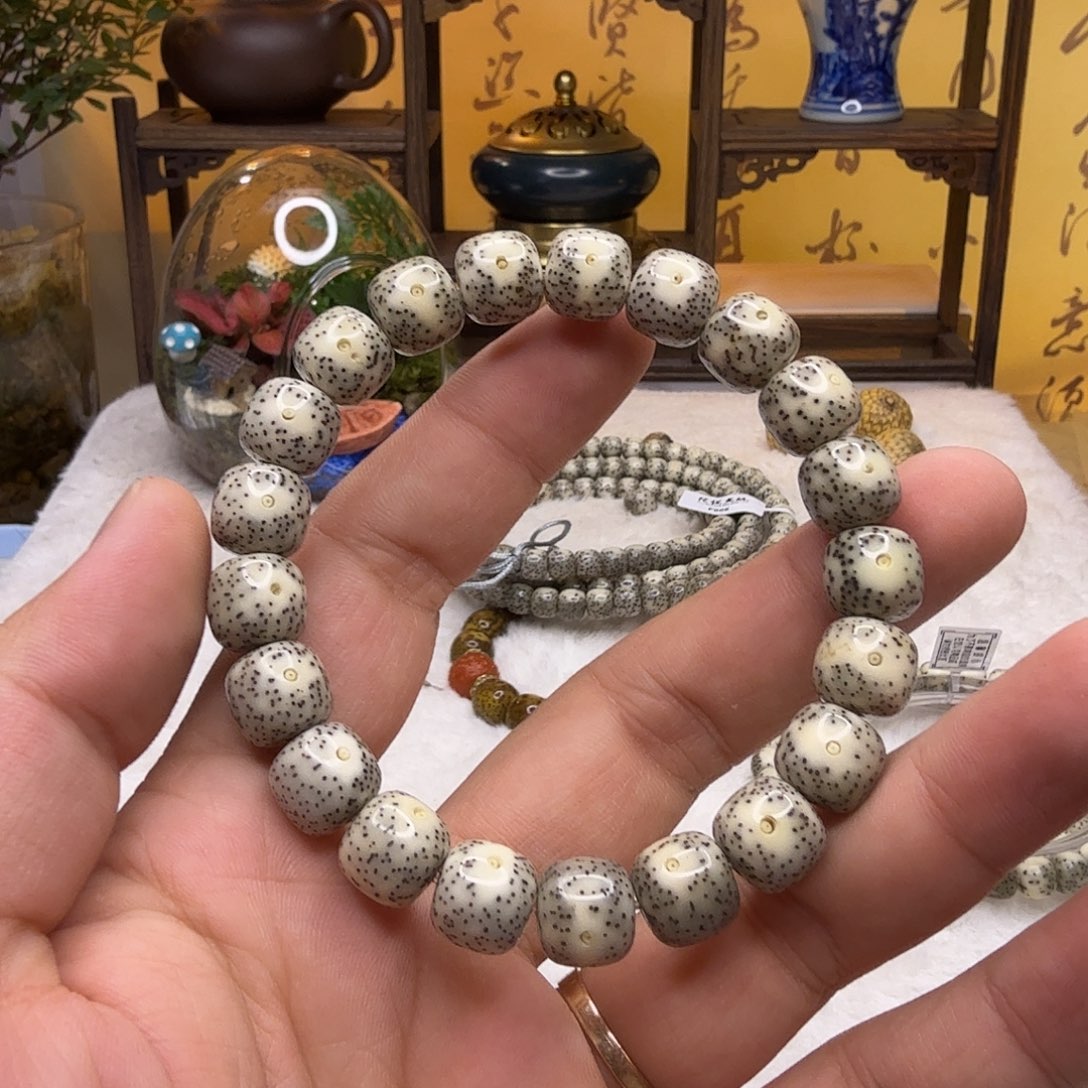 星月菩提吊坠11x10 石玉料开播福利