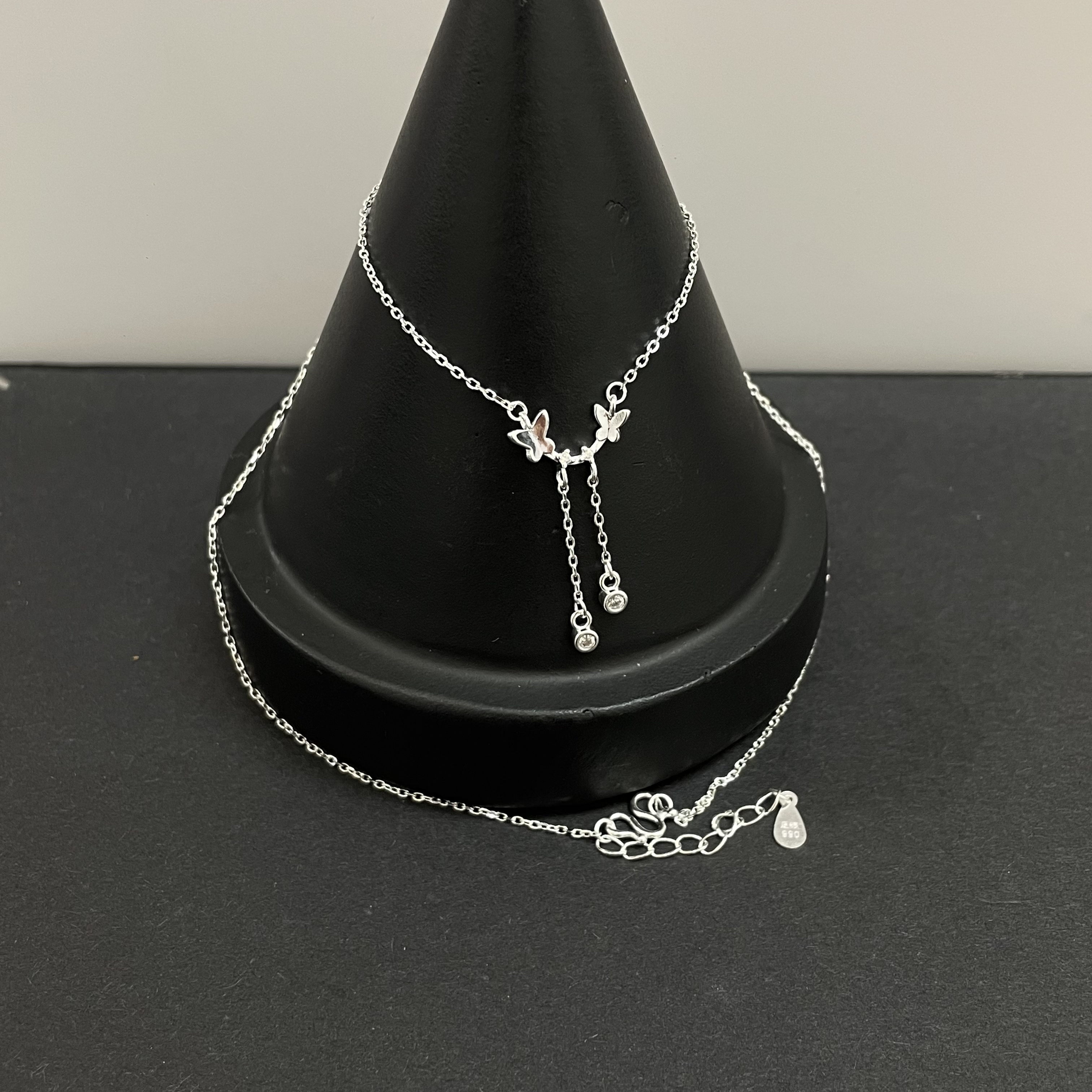 足银银制品 足银蝴蝶项链*（多样性单个发货）