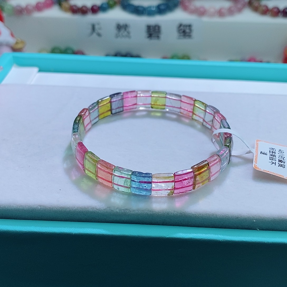 碧玺手链未镶嵌碧玺手链