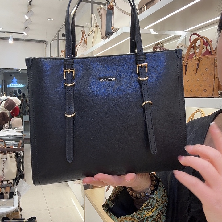 PU稻草人女包手提包