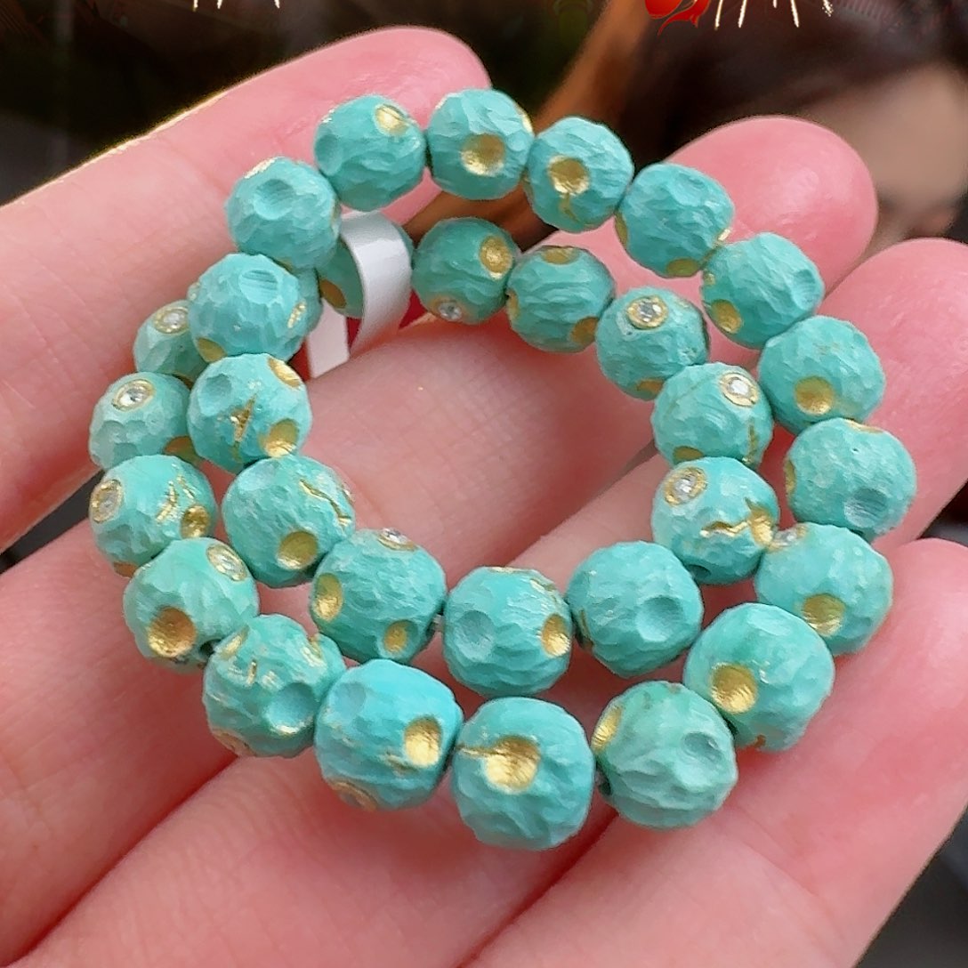 绿松石珠宝奇石未镶嵌