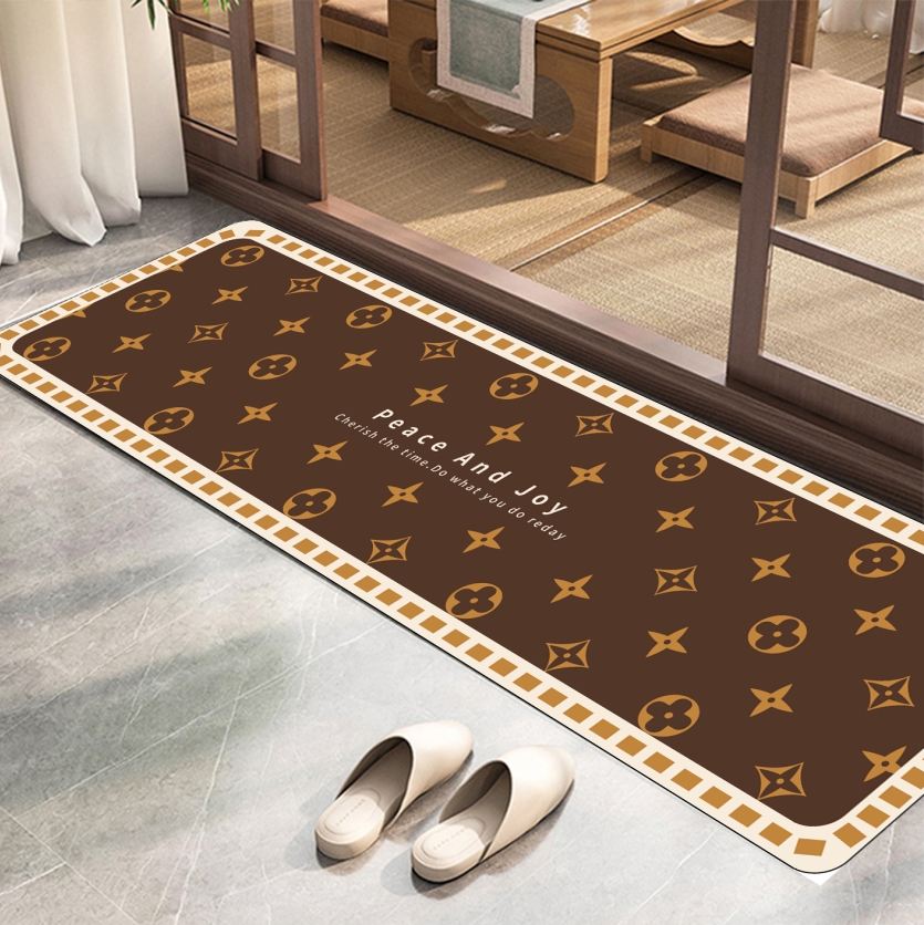 D190【40*160cm】硅藻泥地垫阳台大飘窗浴室防滑厕所卧室毯