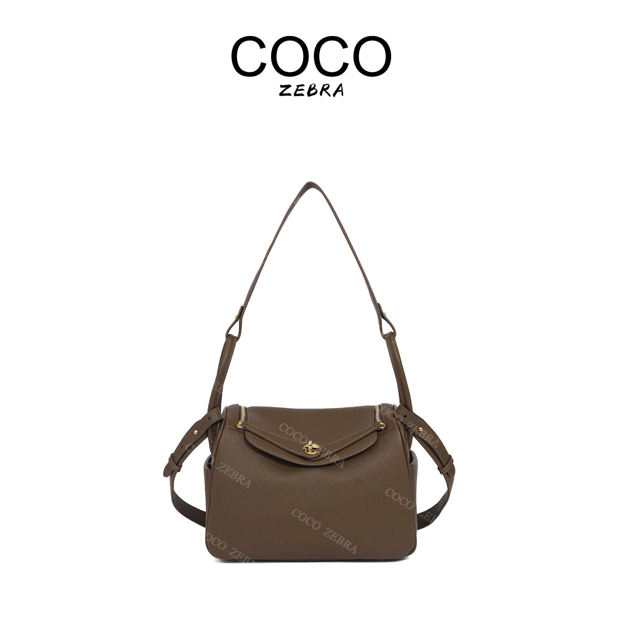 COCO ZEBRA MM767 26cm新款时尚气质女士单肩手提斜挎包百搭