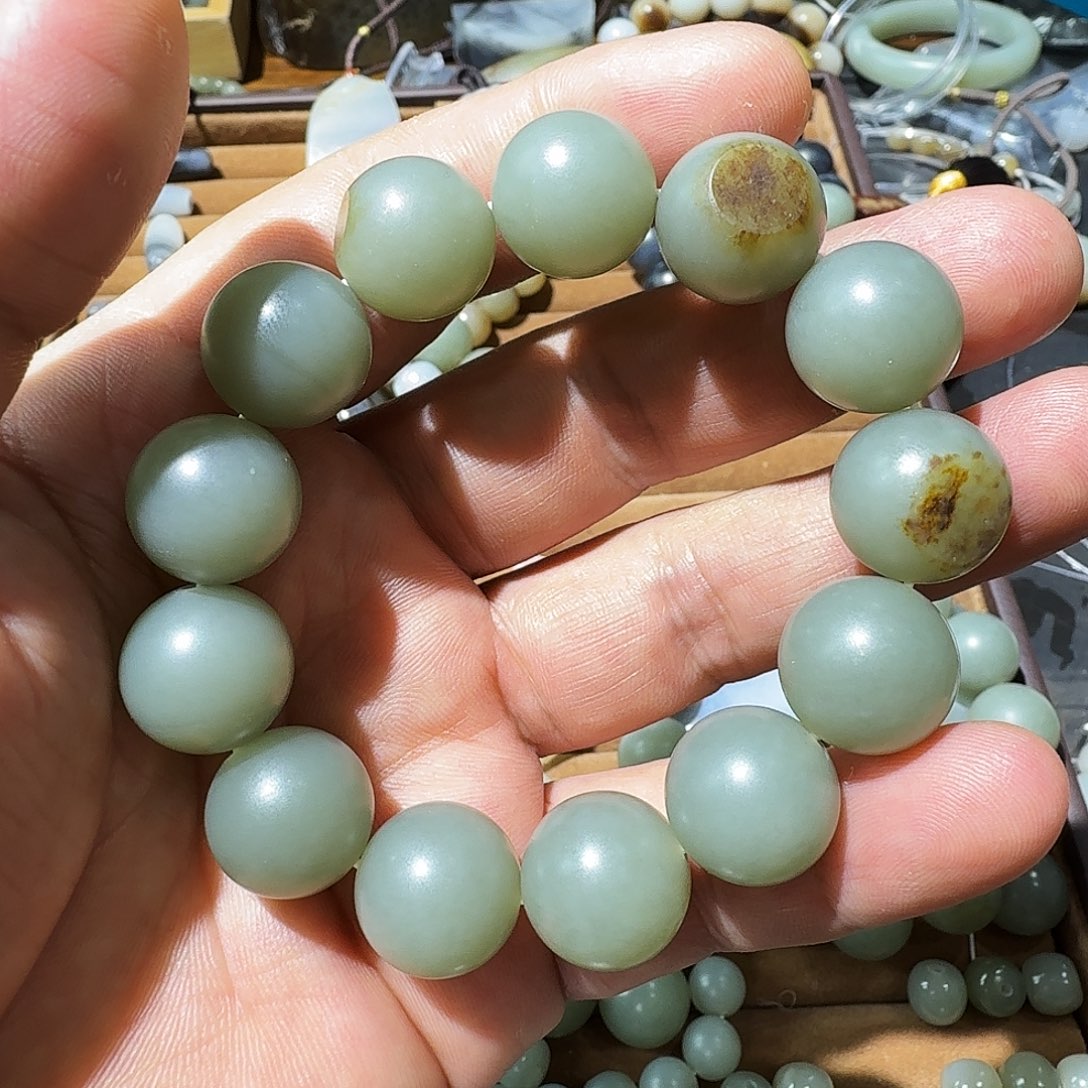 和田玉（子料）未镶嵌手链