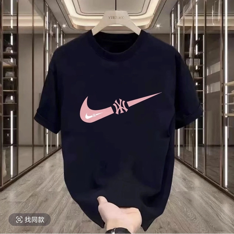 Y短袖时尚百搭潮流情侣休闲潮流ins半袖圆领印花夏季男女同款T恤