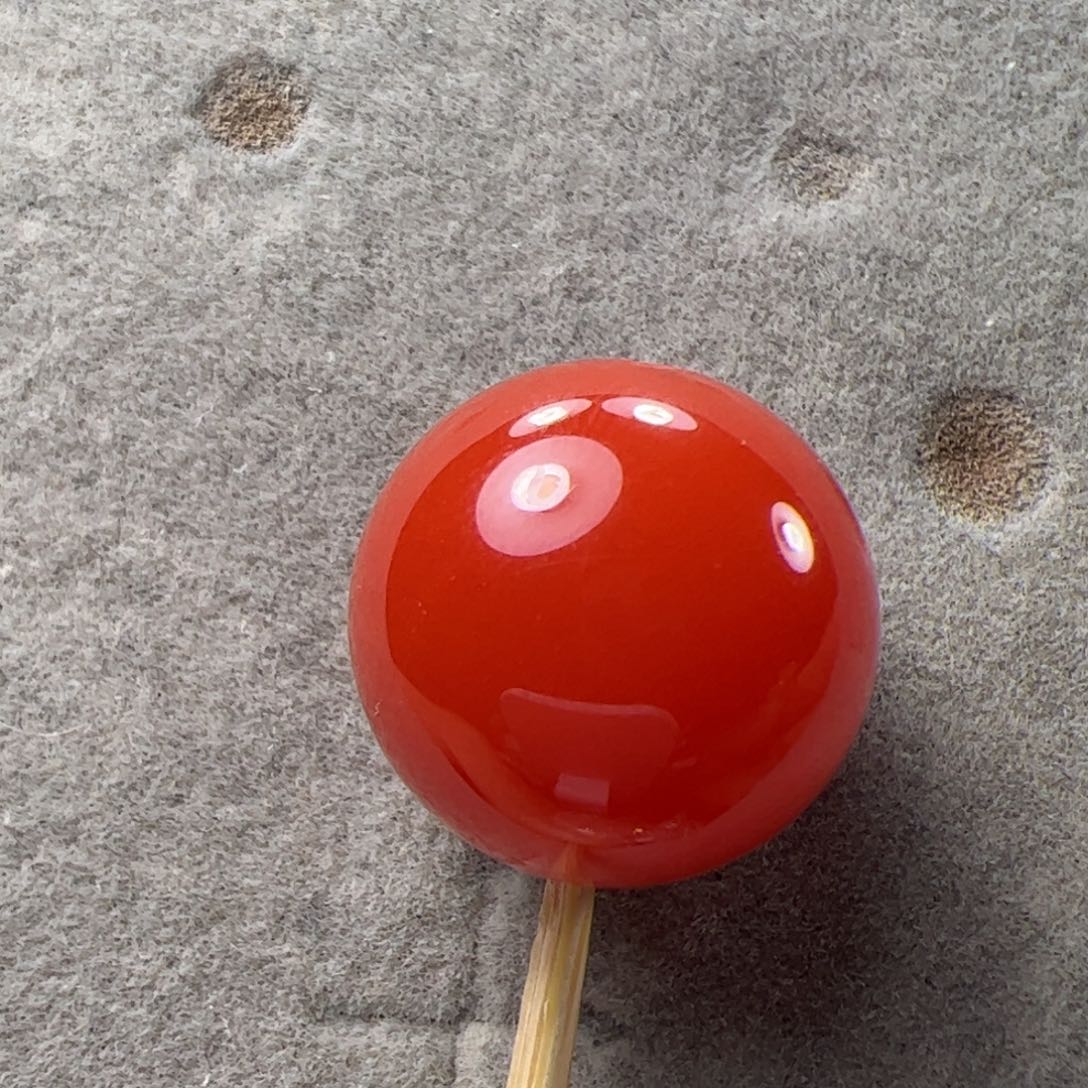 南红玛瑙16➕圆珠未镶嵌