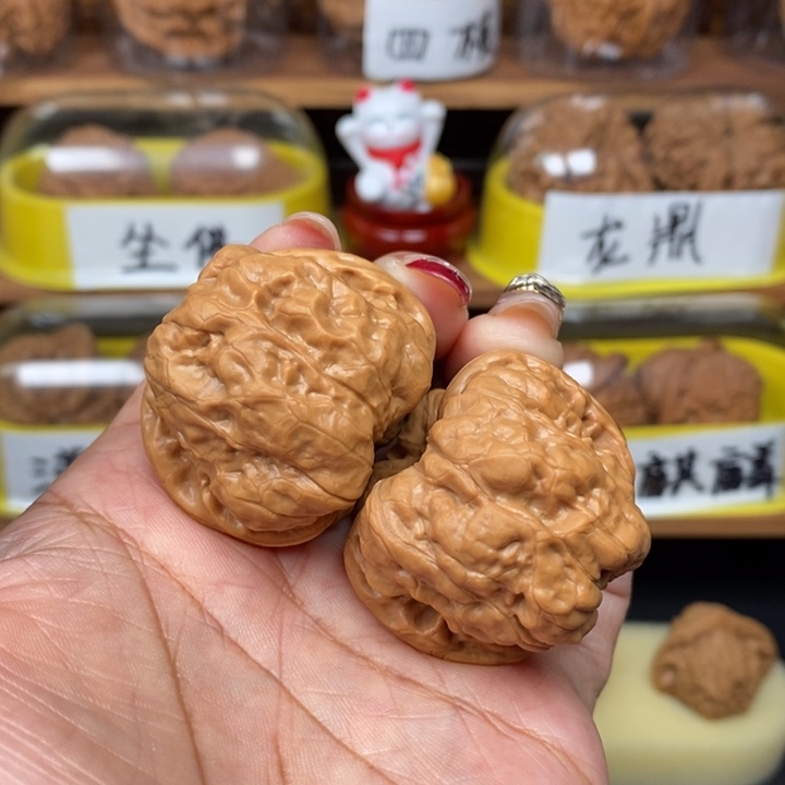文玩核桃吊坠单****线40蛤蟆头
