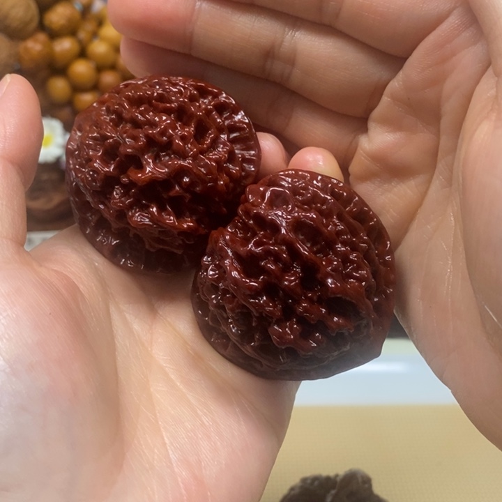 文玩核桃吊坠官帽