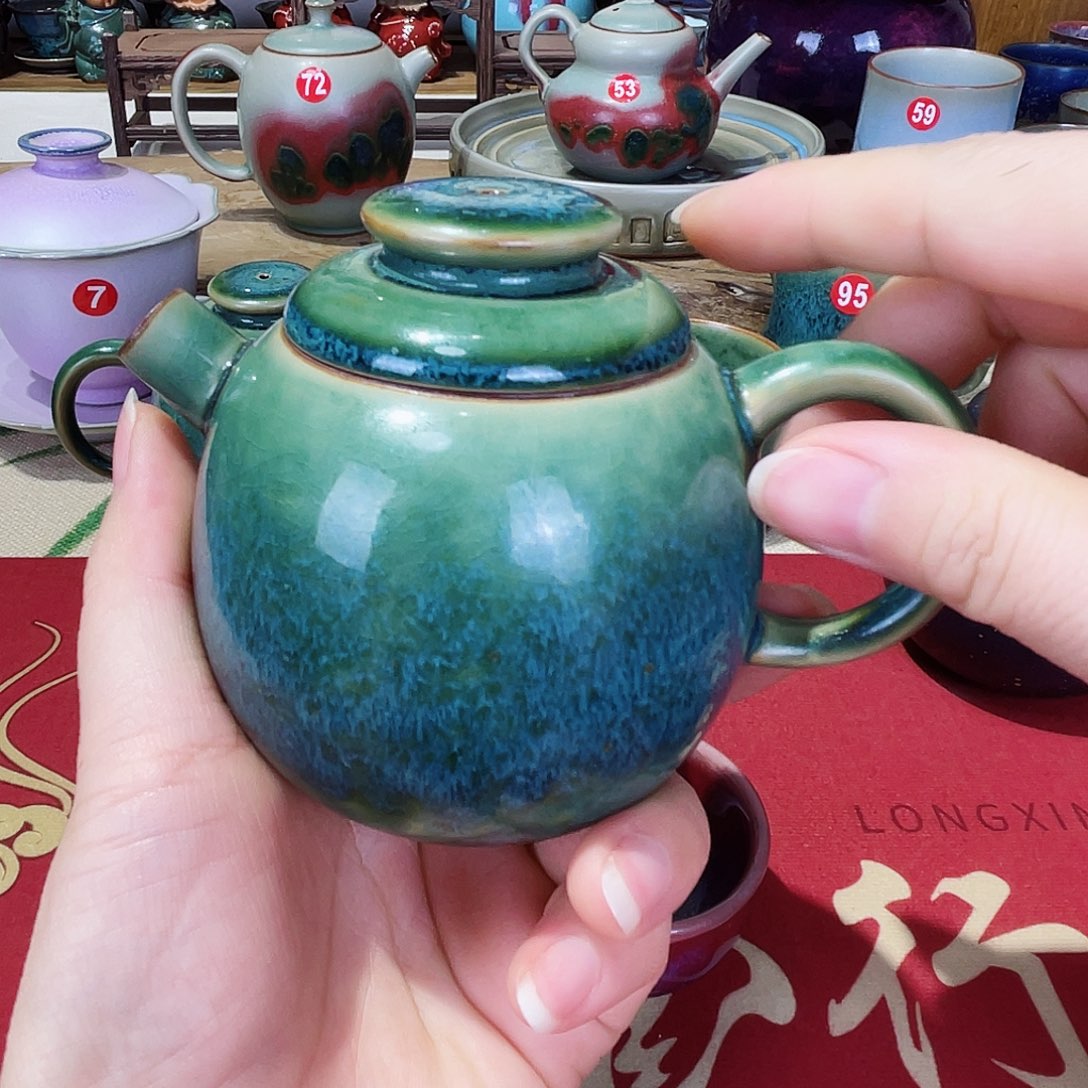 壶秋*叶禹州钧瓷艺术作品