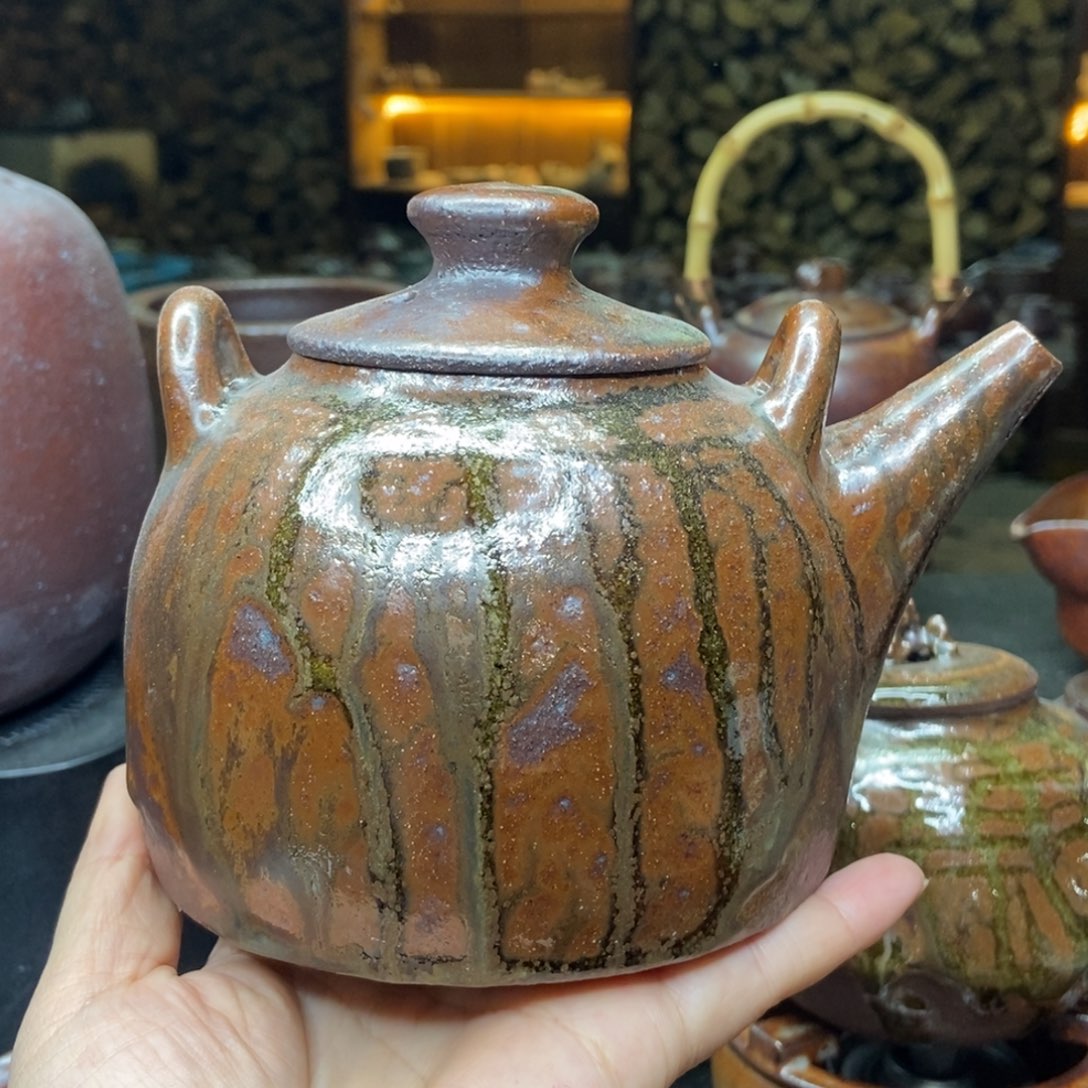 紫砂柴烧紫砂茶具