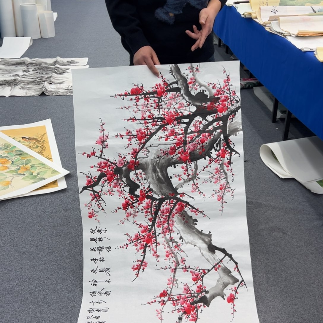 国画绘画作品请欣赏展示