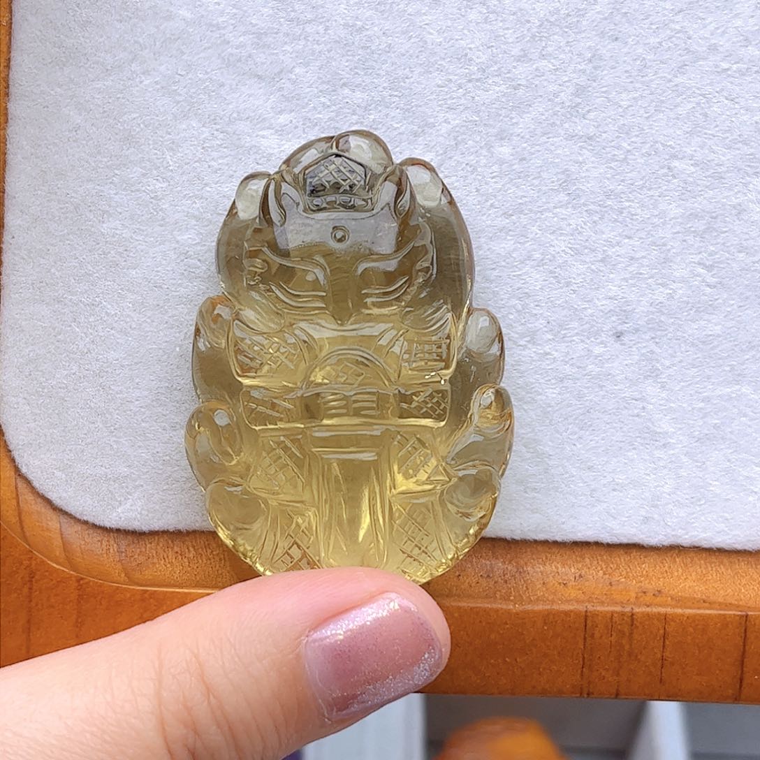 水晶吊坠(不含链)未镶嵌