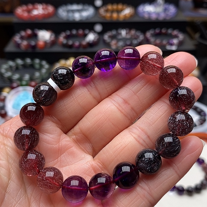 水晶手链未镶嵌手链